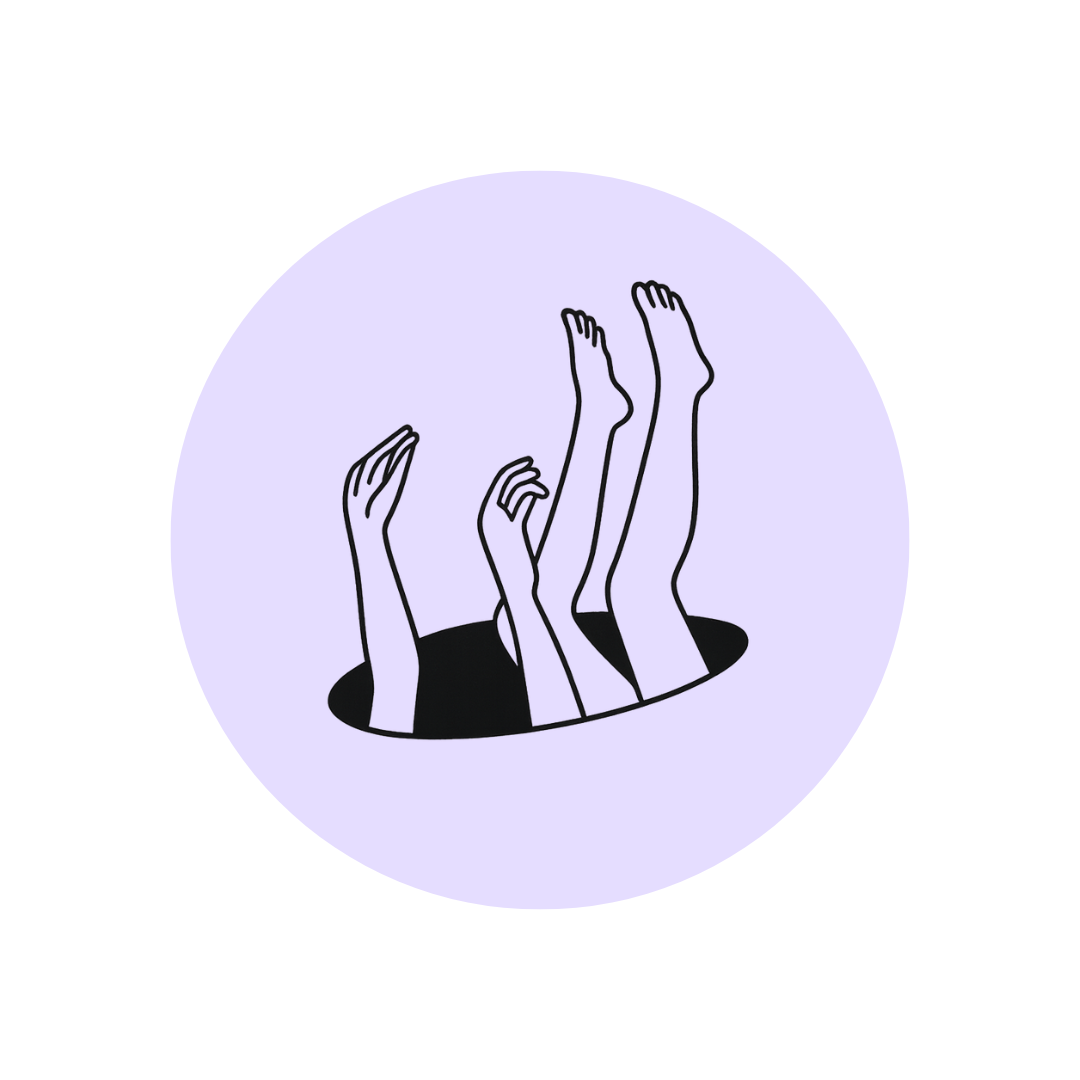 Lost sense icon